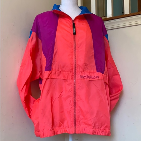 New Balance Jackets & Blazers - Discounted * Neon New Balance Windbreaker
